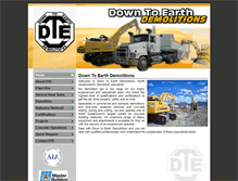 Tablet Screenshot of dtedemo.com.au